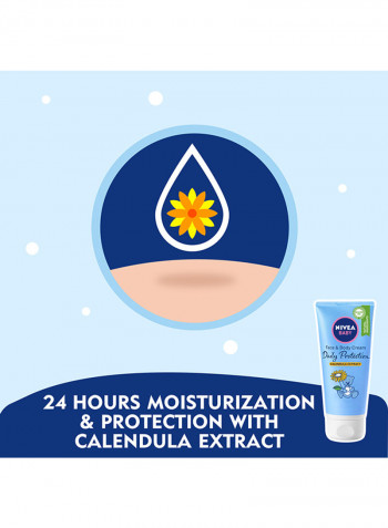 Daily Protection Face And Body Baby Cream - 100ml