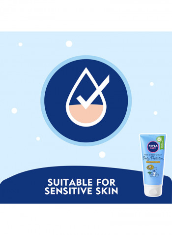 Daily Protection Face And Body Baby Cream - 100ml