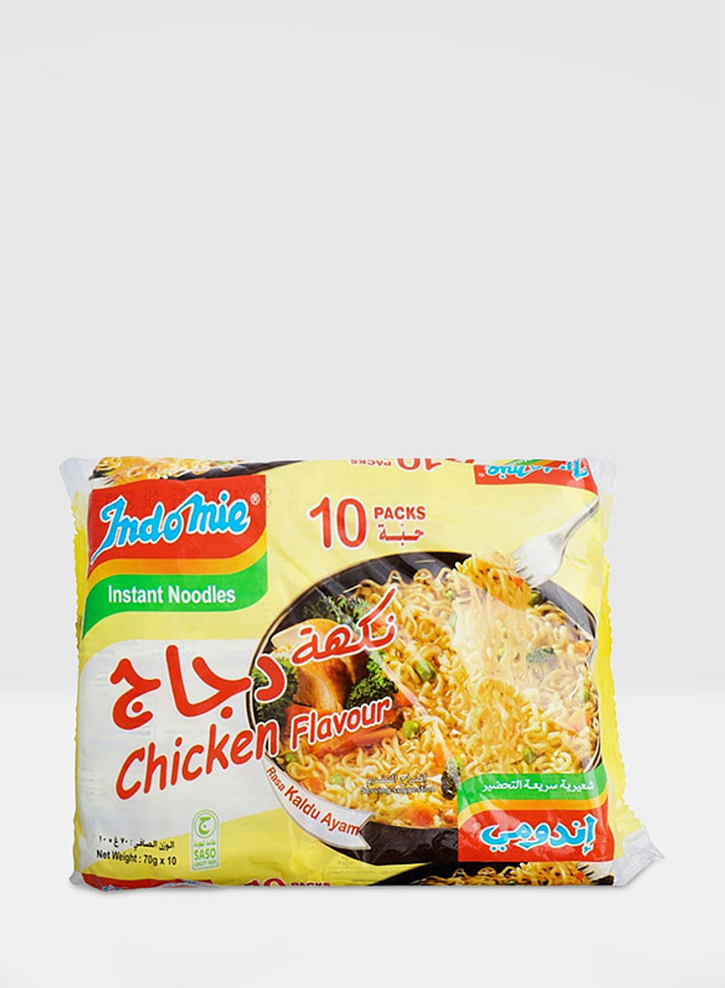 Chicken Flavour Noodles 70g Pack of 10