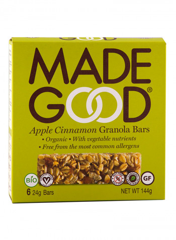 Apple Cinnamon Granola Bar 24g Pack of 6