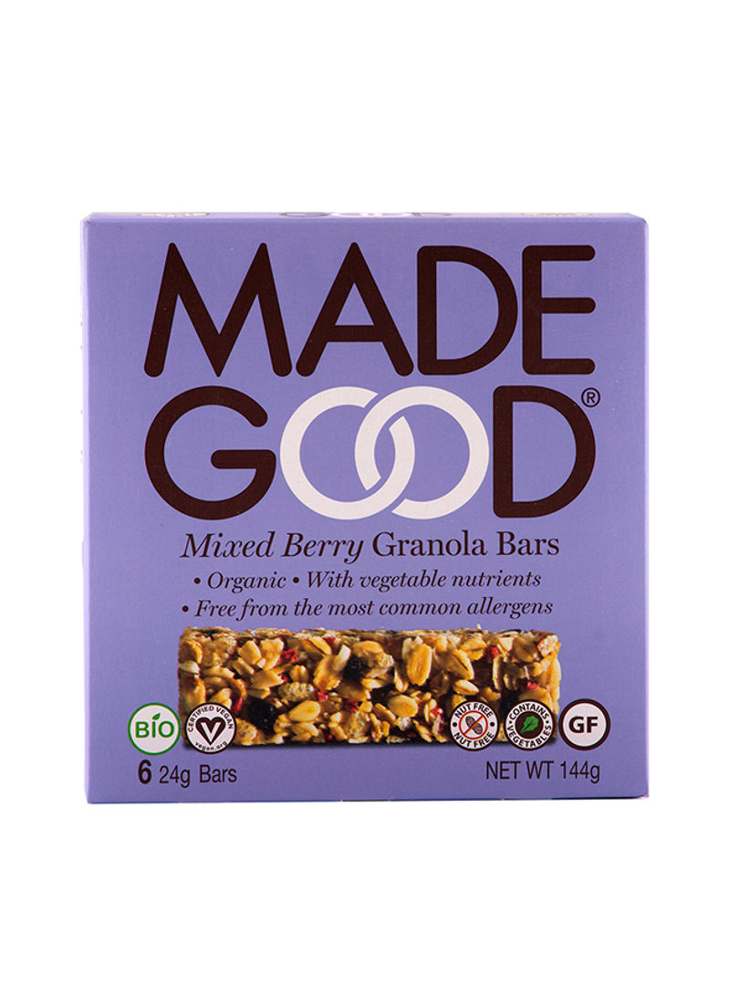 Mixed Berry Granola Bars 24g Pack of 6