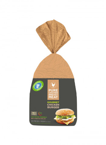 Freshly Chicken Burger 1000g Pack of 20