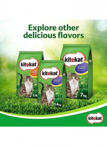 Mackerel Flavour Dry Adult Cat Food 1.4kg