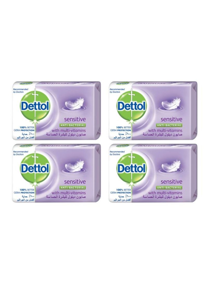 Sensitive Anti Bacterial Bar Soap 165g 2+2 Free 165x4g