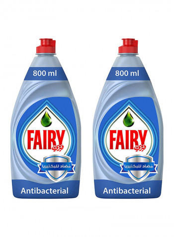 Platinum Antibacterial Dish Washing Liquid Soap 800ml Pack Of 2