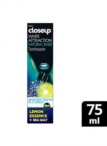 Tooth Paste Advanced Whitening Fresh Lemon And Sea Salt 75ml