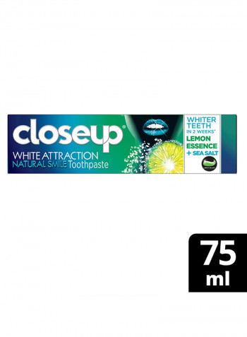 Tooth Paste Advanced Whitening Fresh Lemon And Sea Salt 75ml