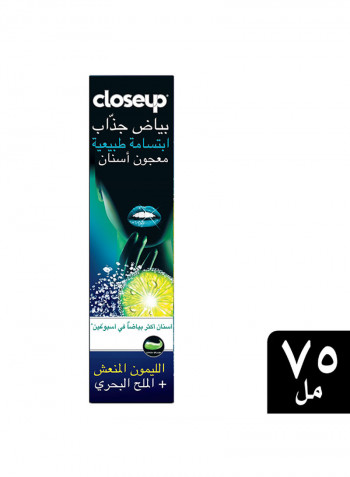 Tooth Paste Advanced Whitening Fresh Lemon And Sea Salt 75ml