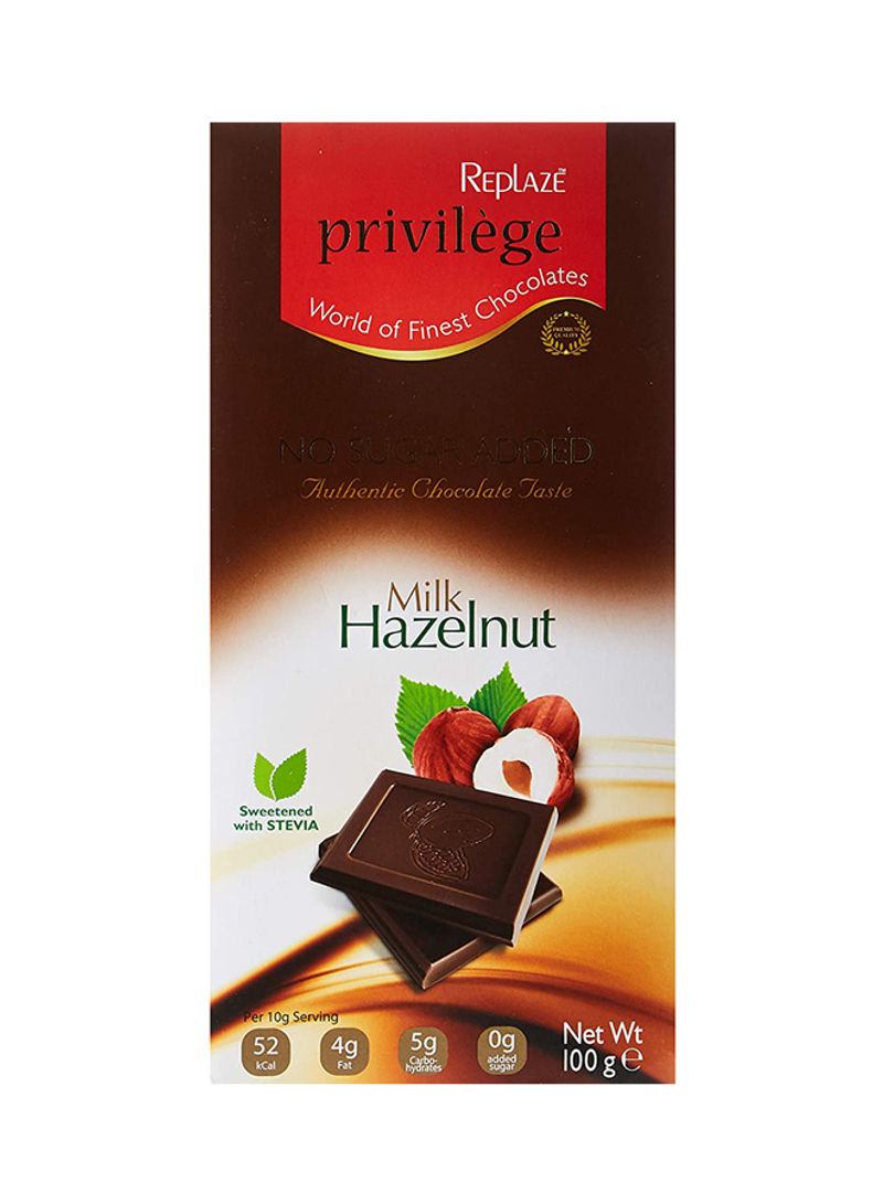 Swiss Milk Chocolate with Hazelnut 100g