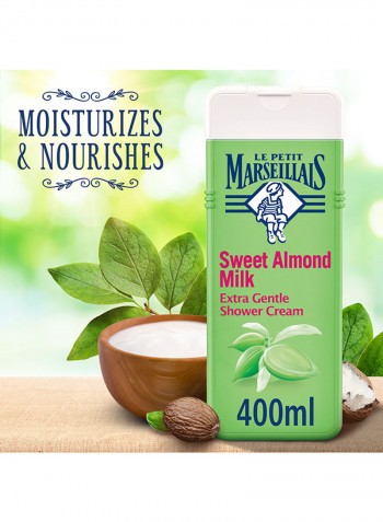 Extra Gentle Shower Cream - Sweet Almond 400ml