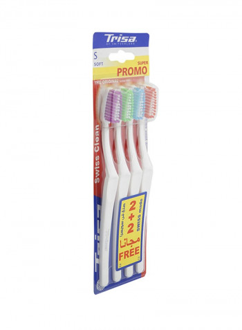 Soft Toothbrush Multicolour Multicolour