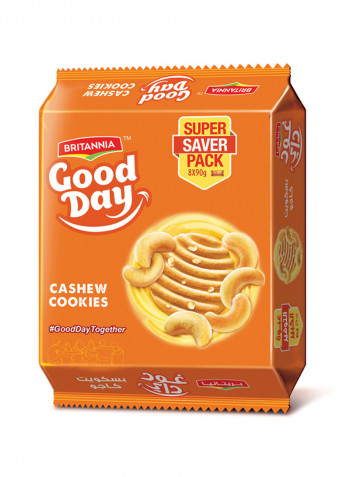 Good Day Cashew Cookies 8 Pieces 90g Pack of 8