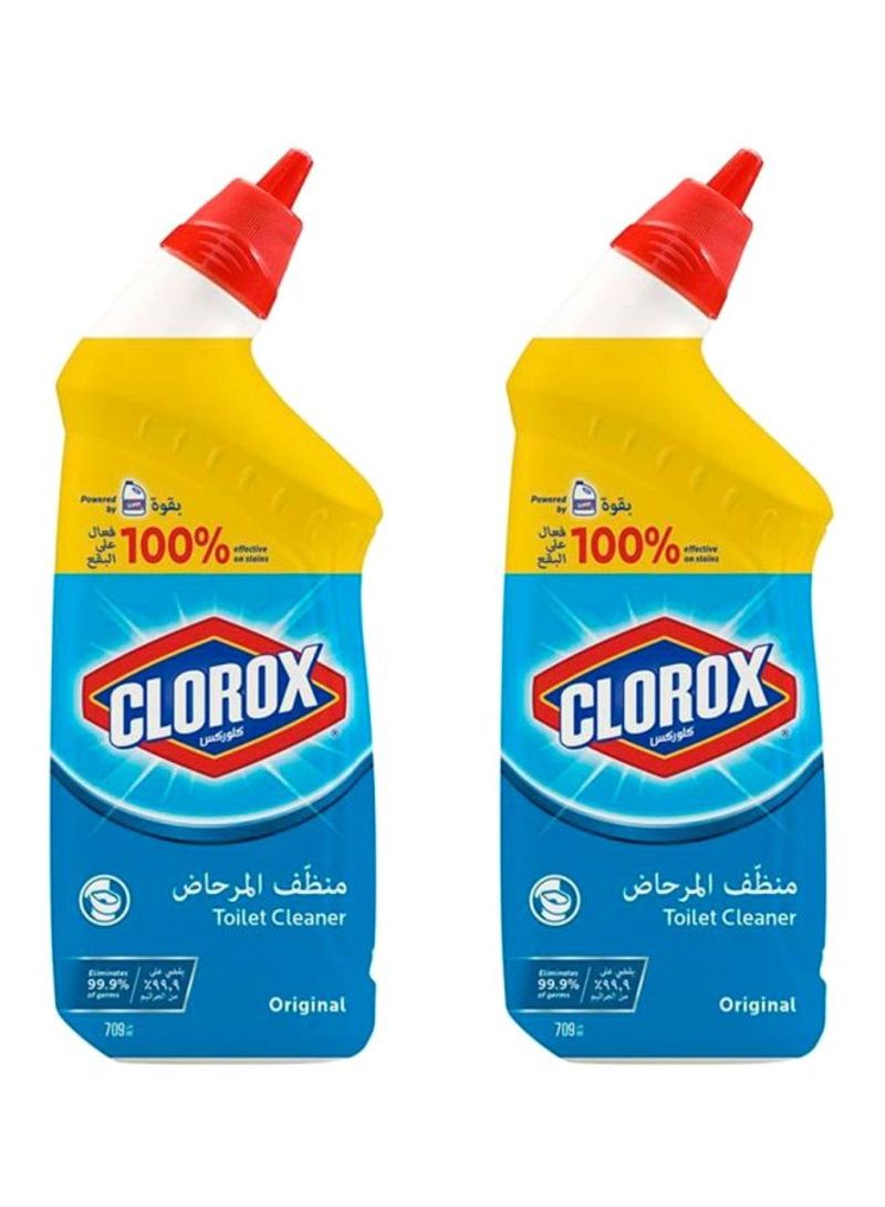 Fresh Scent Toilet Bowl Cleaner, 709ml, Pack Of 2 2x709ml
