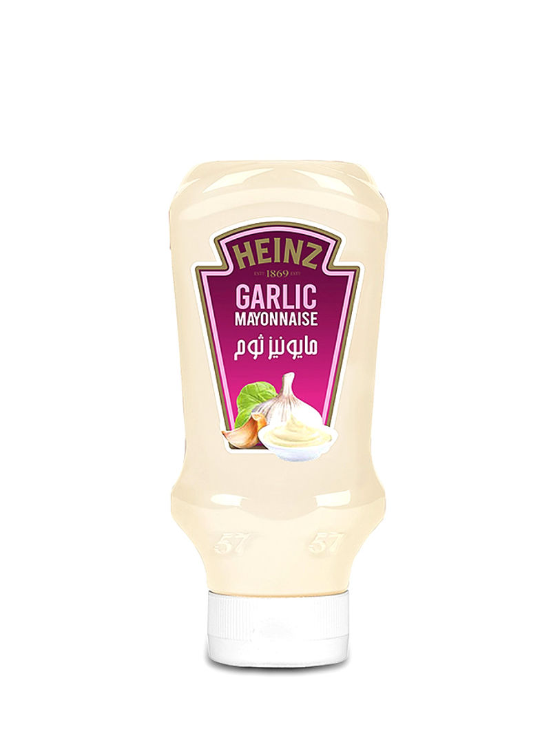 Mayonnaise, Garlic, Top Down Squeezy Bottle 400ml