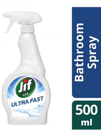 Ultrafast Bathroom Cleaner Spray Clear 500ml