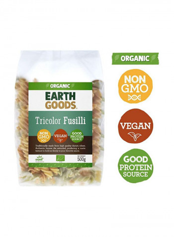 Organic Tricolour Fusilli 500g