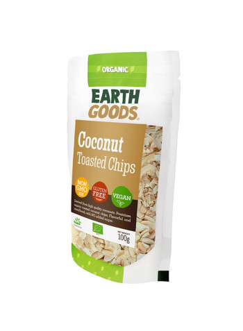 Organic Toasted Coconut Chips 100g