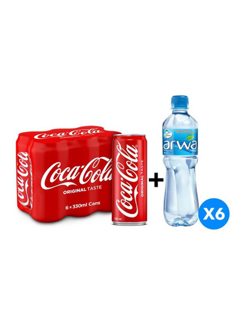 Carbonated Soft Drink 330 ml And Arwa Drinking Water