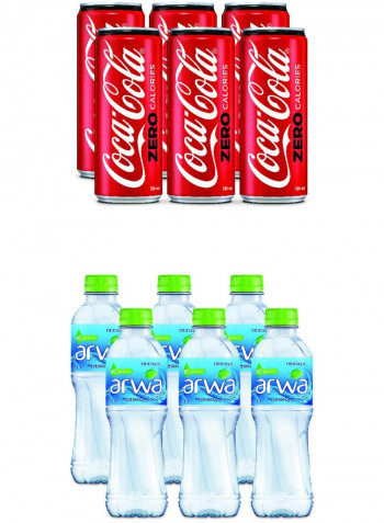 Carbonated Soft Drink 330 ml And Arwa Drinking Water