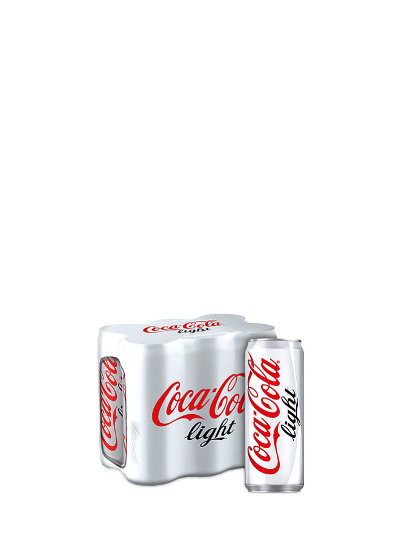 Light Soft Drink Can 330ml Pack of 6