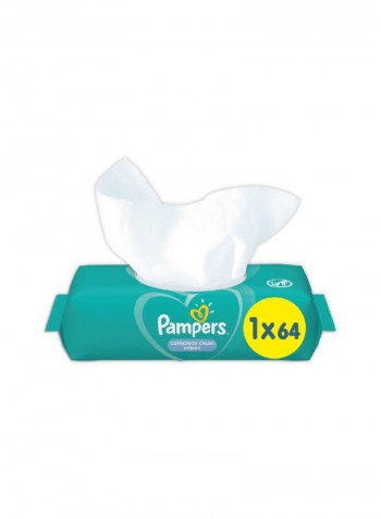 Complete Clean Baby Wipes, 64 Count