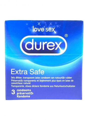 Extra Safe Condom Pack of 3