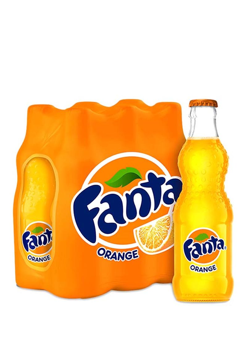 Orange Soft Drink Bottle 250ml Pack of 6