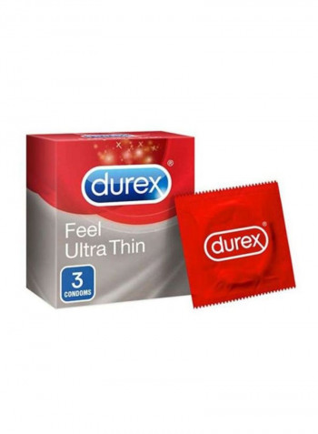 Pack of 3 Feel Ultra Thin Condom
