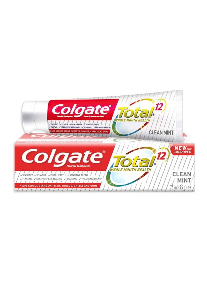 Total 12 Clean Mint Toothpaste 75ml