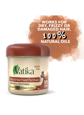 Vatika Natural Hair Food Formula With Shea Butter 150g