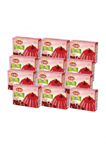 Cherry Gelatin Dessert 85g Pack of 12