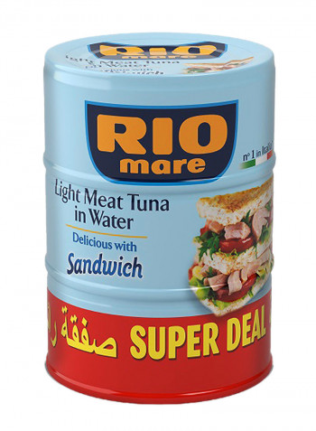 Light Meat Tuna In Water Delicious With Sandwich 160g Pack of 3