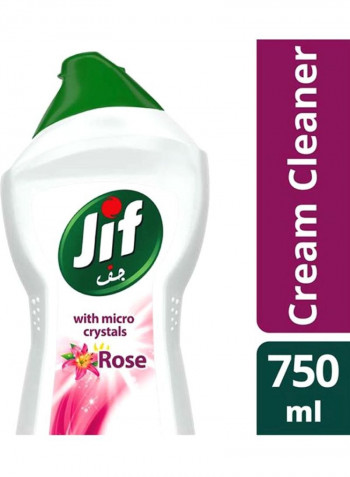 Rose Cream Cleaner 750Mililitre