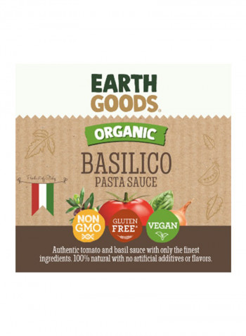 Organic Basilico Pasta Sauce 350g