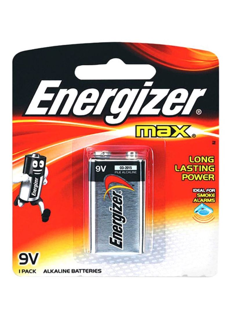 Max Long Lasting Battery silver/black/red