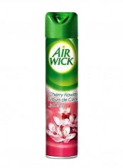 Cherry Flowers Flavour Air Freshener Green/Pink 300ml