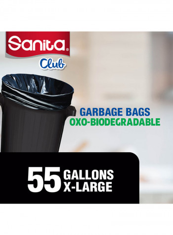 Garbage Bags Biodegradable 55 Gallons 15 Bags