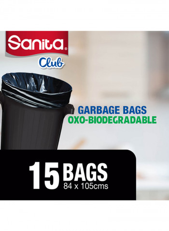Garbage Bags Biodegradable 55 Gallons 15 Bags