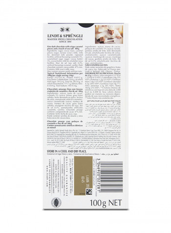 Excellence Caramel A Touch Of Sea Salt Chocolate 100g