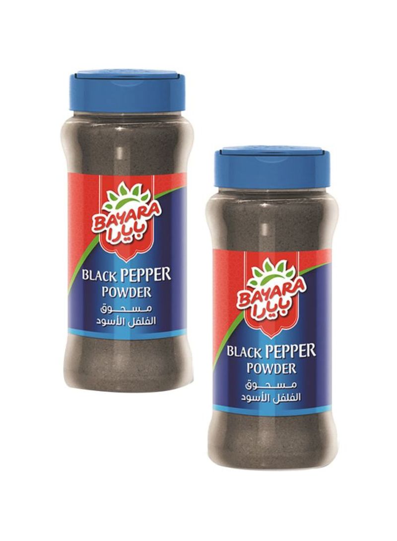 Black Pepper Powder, Pack Of 2 330g Pack of 2