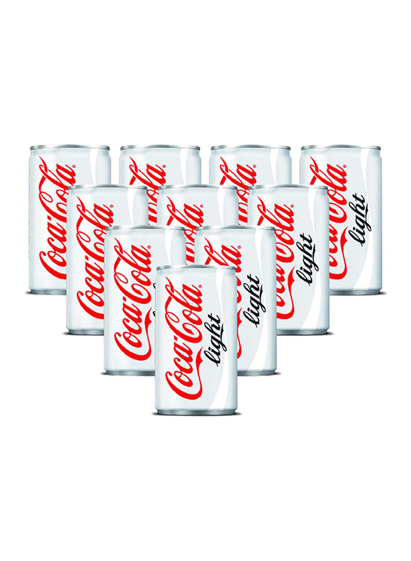 Light Soft Drink Cans 150ml Pack of 10