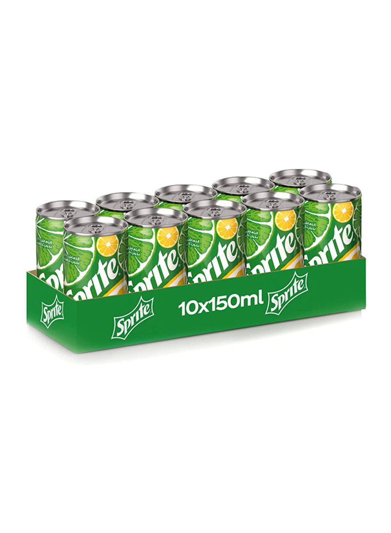 Soft Drink Cans Lemon 150ml Pack of 10