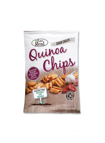 Sundried Tomato & Roasted Garlic Flavour Quinoa Chips 80g