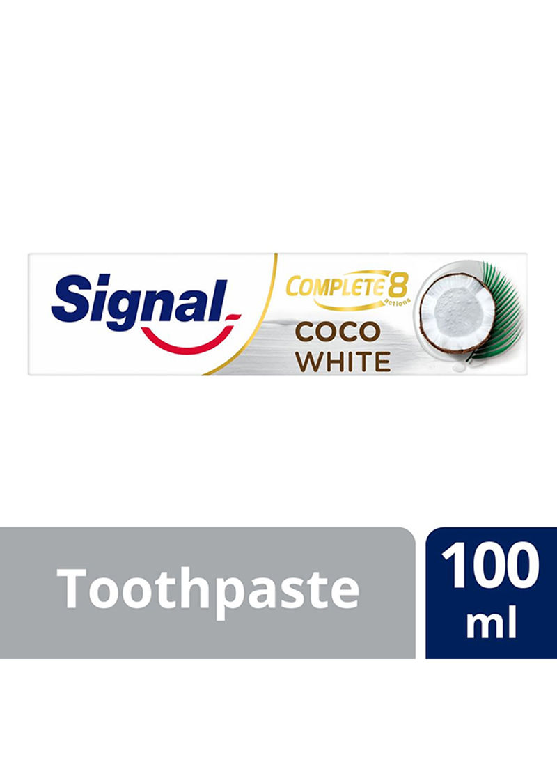 Complete 8 Coco White Toothpaste 100ml