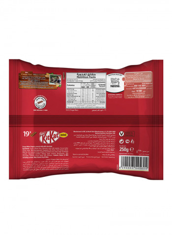 2 Finger Mini Milk Chocolate Bar 250g