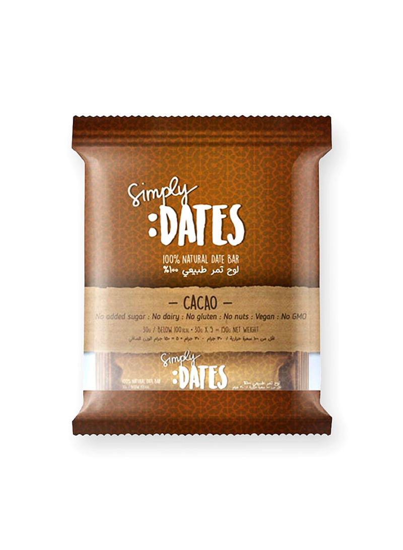 Dates Bar - Cacao 150g Pack of 5