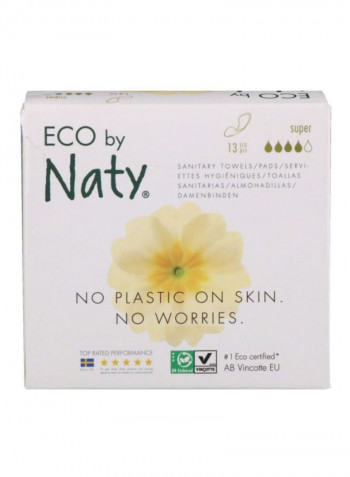 13-Piece ECO Super Thin Pads