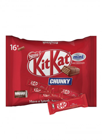 Chunky Mini Chocolate Wafer Bag 250g