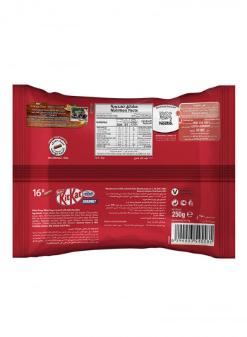 Chunky Mini Chocolate Wafer Bag 250g