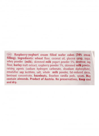 Quadratini Raspberry Yoghurt Wafer 220g